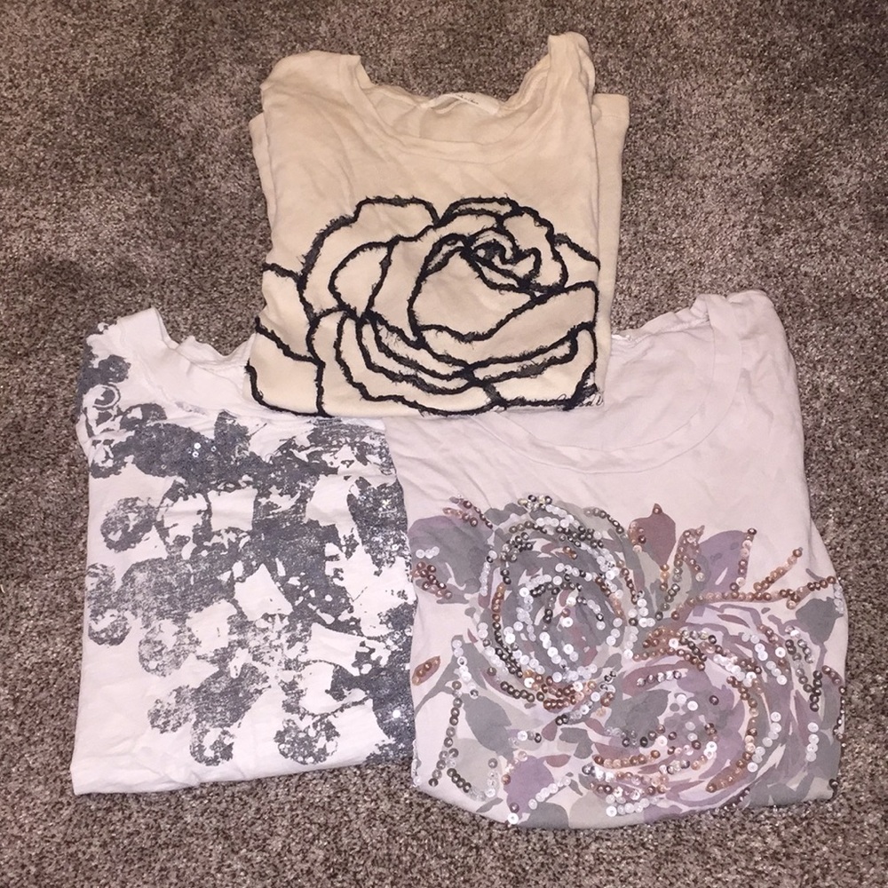 J crew detail tee shirts. Women T shirts